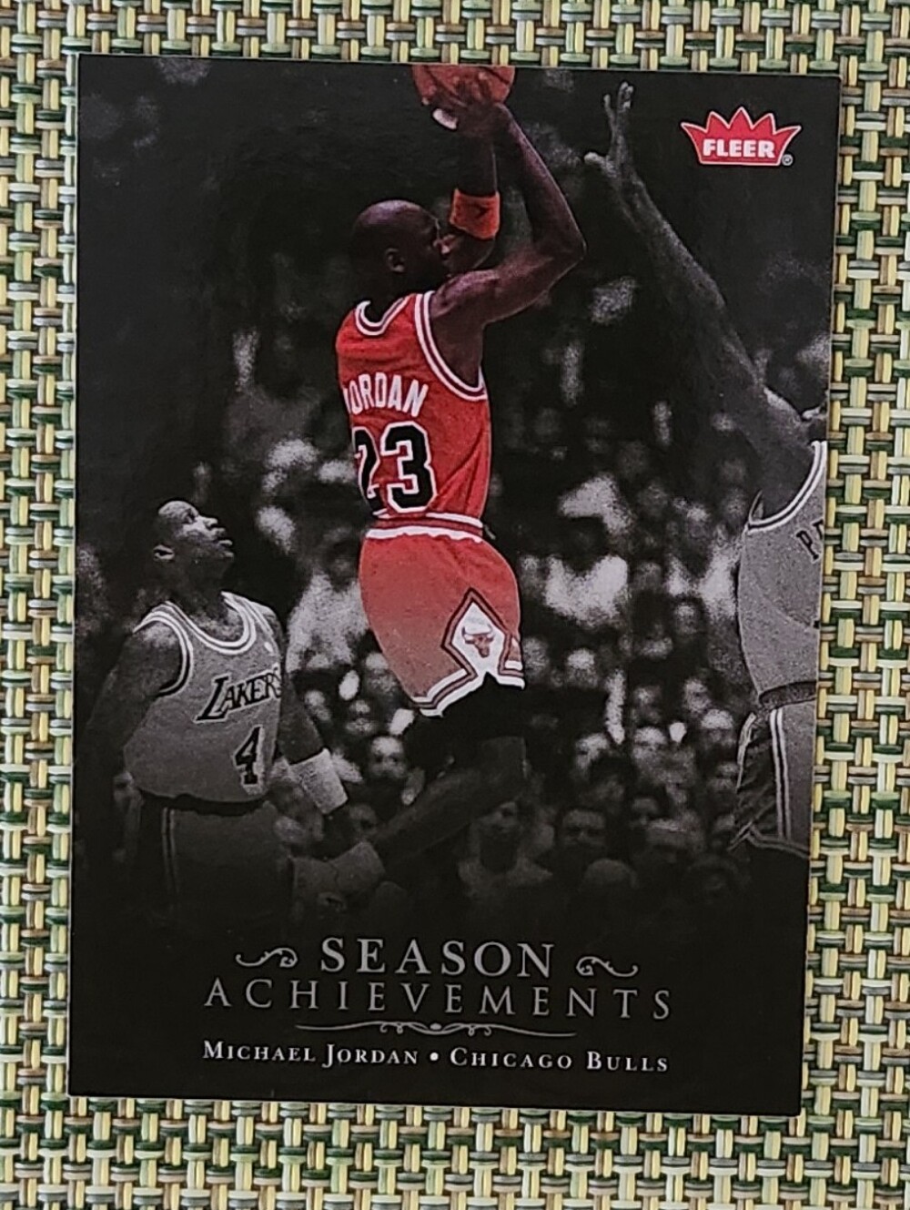 Michael Jordan Chicago Bulls Basketball Card